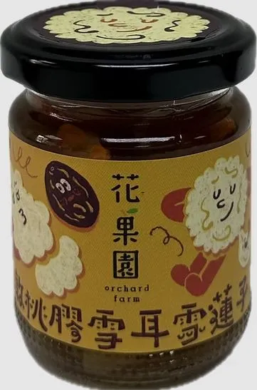 燉桃膠雪耳雪蓮子
